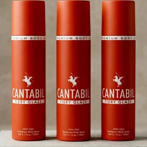 Fiery Glaze Unisex Long Lasting No Gas Deodorant Body Spray Deodorant Spray  -  For Men & Women (450 ml, Pack of 3)
