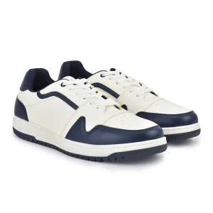 Casual Sneakers Shoes for Men | Lightweight & Comfortable with Cushioned Insole Polyurethane (PU) Upper Thermoplastic Polyurethane Sole Lace Up Closure