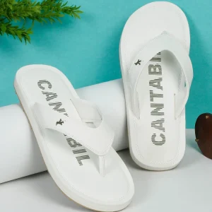 Casual Flip Flop for Men | Lightweight & Comfortable with Cushioned Insole PU Upper Rubber Sole Slip on Closure.